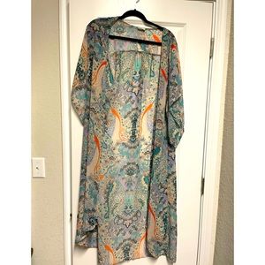 Flowy Floral Kimono